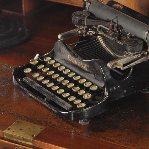 nieuwsbrief review kunnen op antieke schrijfmachine