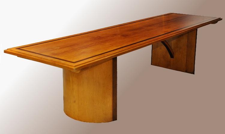 Welp Antieke tafels / Lange smalle Art Deco eetkamertafel niet antiek RV-37