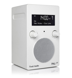 Tivoli Audio Model PAL+ BT oplaadbare radio met DAB+, FM en Bluetooth, wit