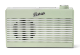 Roberts Rambler Mini retro DAB+ radio met FM en Bluetooth met oplaadbare accu, Leaf Green