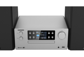 Kenwood M-925DAB stereo Hi-Fi systeem met DAB+ en FM radio, CD, USB en Bluetooth  zilver