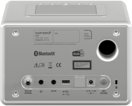 Sonoro Elite X internetradio met DAB+, FM, CD, Spotify en Bluetooth, zilver