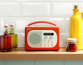 Pure Evoke Mio DAB+ en FM radio, Paprika