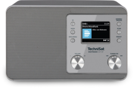 TechniSat DIGITRADIO 307 BT DAB+ en FM radio met Bluetooth audio streaming, zilver