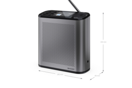 Sharp Osaka DR-530 draagbare en oplaadbare DAB+ en FM radio met Bluetooth en alarmfunctie