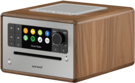 Sonoro Elite X internetradio met DAB+, FM, CD, Spotify en Bluetooth, walnut