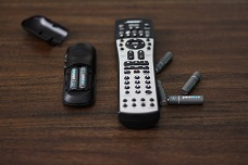 Pale Blue AAA oplaadbare batterijen, Li-Ion 900 mAh, set van 4