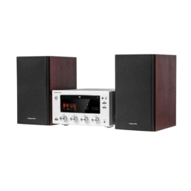 Krüger & Matz KM1598D hifi stereo systeem met buizen voorversterker, DAB+, Bluetooth, CD en USB