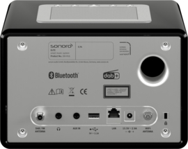 Sonoro Elite SO-910 V2 internetradio met DAB+, FM, CD, Spotify, Bluetooth en USB, zwart