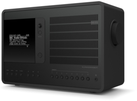 Revo SuperConnect radio met DAB+, internet, streaming, Bluetooth en Spotify, Shadow Edition, zwart