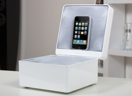 Tangent Pearlbox luxe iPod / iPhone docking station wit