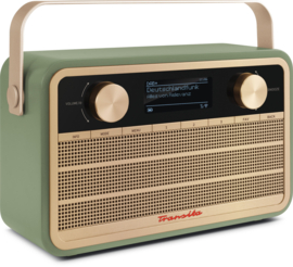 Technisat Transita 121 IR oplaadbare draagbare internet, DAB+ en FM radio met Bluetooth, groen