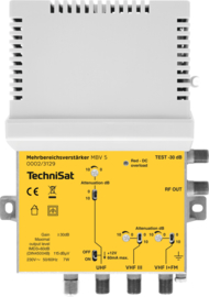 TechniSat MBV 5 DVB-T, DVB-T2, FM en DAB+ antenne versterker module