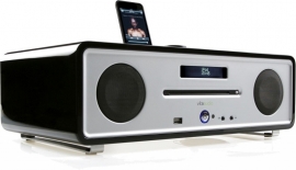 Vita Audio R4i Audio Systeem met CD, iDock, DAB+ en FM in zwart