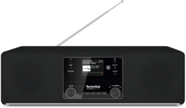 TechniSat DigitRadio 380 CD IR stereo tafelradio met internet, DAB+ digital radio, CD, Spotify en USB, zwart