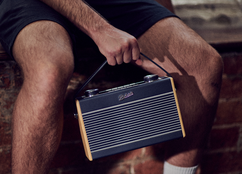 Roberts Rambler Max internetradio, DAB+, FM, USB, Spotify, Deezer en Bluetooth,  Navy Blue
