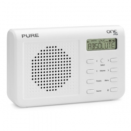 Pure One Mi - mini digitale radio met DAB+ en FM - wit