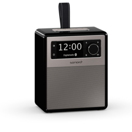 Sonoro EASY SO-120 V2 DAB+ / FM wekker radio met Bluetooth ontvangst, zwart