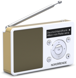 Nordmende Transita 100 oplaadbare draagbare DAB+ en FM radio