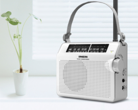 Sangean PR-D6 (Hedonic 60) analoge AM en FM radio met riem