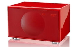 Geneva Model M Wireless FM Sound System met Bluetooth, rood, EX-DEMO
