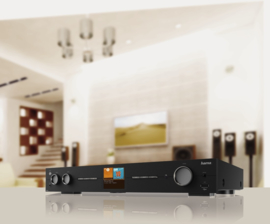 Hama DIT2010MBT stereo digitale internet hifi tuner met DAB+, FM, Bluetooth, Spotify en Multiroom, zwart