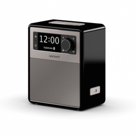 Sonoro EASY SO-120 V2 DAB+ / FM wekker radio met Bluetooth ontvangst, zwart