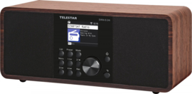 Telestar DIRA S 24i stereo radio met DAB+, FM, Bluetooth, USB en Internet