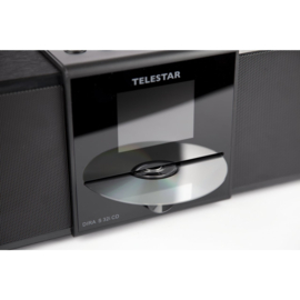 Telestar DIRA S 32i CD stereo radio met CD, DAB+, FM, Bluetooth, USB en Internet, zwart