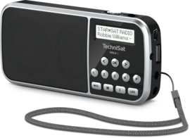 TechniSat Viola 3 - RDR DAB+ en FM radio, audio afspelen via USB en analoge ingang, zwart