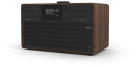 Revo SuperCD hifi stereo systeem met CD, Bluetooth, DAB+, Internetradio en Spotify, walnoot-zwart