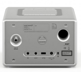 sonoroCD 2 SO-220 tafelradio met DAB+ en FM, CD speler, USB en Bluetooth, zilver