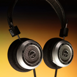 Grado Prestige SR325x Zilver aluminium high end stereo hoofdtelefoon