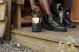 Pure Woodland Glow waterdichte Bluetooth en AUX luidspreker voor buiten met LED verlichting