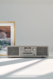 sonoro MEISTERSTÜCK II GEN.2 stereo hifi all-in-one muzieksysteem met CD speler - Sandstone - Satin Grey Limited Edition