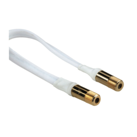 Hama platte antenne kabel, raam doorvoer F connector