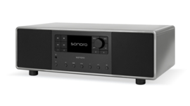 Sonoro Primus stereo internetradio met DAB+, FM, Spotify en Bluetooth, Chalk Grey - Black