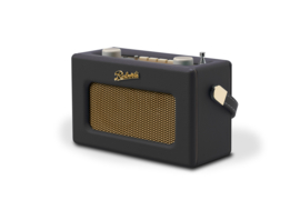 Roberts Uno BT retro DAB+ radio met FM en Bluetooth, zwart