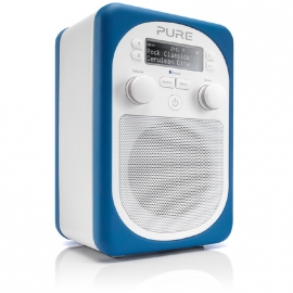 Pure Evoke D2 Mio DAB+ en FM radio met Bluetooth, Cerulean