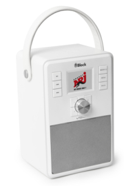 Block eMotion smart radio met DAB+, internet, USB en Spotify,wit