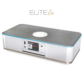 Soundmaster Elite Line ICD2023 WE stereo internet radio met DAB+, FM, USB, Bluetooth, CD- en Spotify Connect, WIT