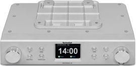 TechniSat DigitRadio 22 keuken (onderbouw) radio met DAB+, FM en Bluetooth, zilver