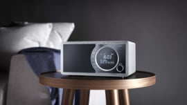Sharp DR-450 stereo DAB+ radio met FM en Bluetooth, grijs