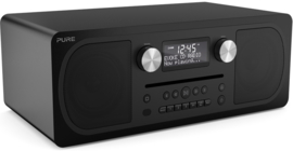 Pure Evoke C-D6 stereo digitale DAB+ radio met CD en Bluetooth, Siena Black