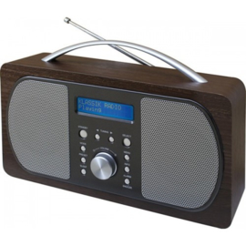 Soundmaster DAB600DBR Stereo DAB+ en FM radio met alarm