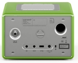 sonoroCD 2 SO-220 tafelradio met DAB+ en FM, CD speler, USB en Bluetooth, groen