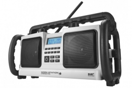 Perfectpro Workstation stereo werkradio met DAB+ en FM