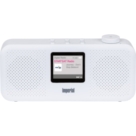 Imperial DABMAN 16  stereo compacte DAB+ radio met FM, wit