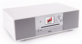 Block SR-200 mk2 high end all-in-one radio muziek systeem met CD, Spotify, DAB+, internetradio en Bluetooth, wit