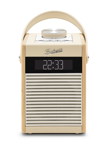 Roberts Rambler Midi portable retro DAB+ radio met FM en Bluetooth, Pastel Cream